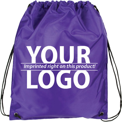 Mochila esportiva com cordão em RPET, nylon, promocional para maratonas, eventos de praia, corridas, conferências, bolsa escolar reciclável e à prova d'água