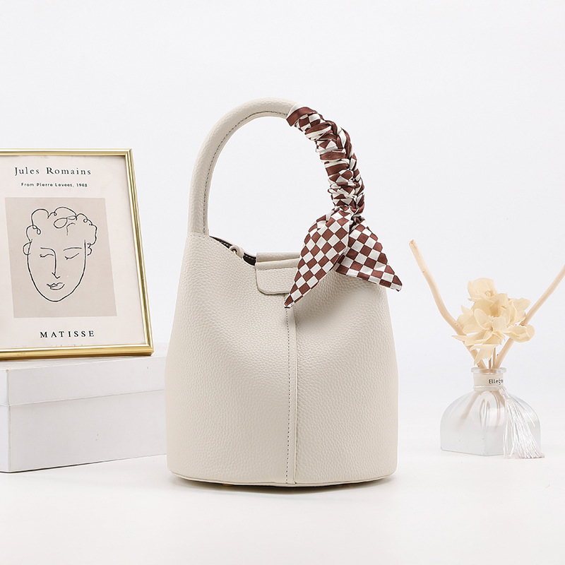 Bolsa de mão balde elegante de designer para mulheres, estilo de moda por atacado, bolsa de transporte