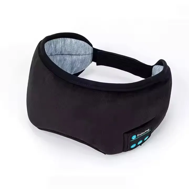 Fones de Ouvido para Dormir Máscara de Olhos - Máscara de Dormir Sem Fio Bluetooth para Dormidores Laterais, Confortável Máscara de Olhos para Noite