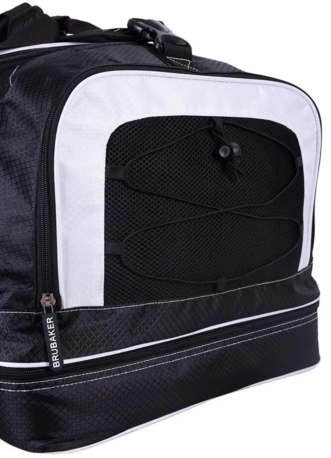 Bolsa de Ginástica XXL com Compartimento para Sapatos - 25 Polegadas - Bolsa Esportiva Bag-90L