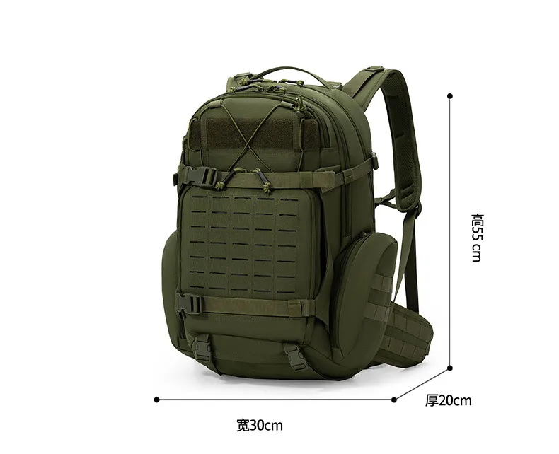Mochila externa sistema Molle durável à prova d'água mochila tática de viagem