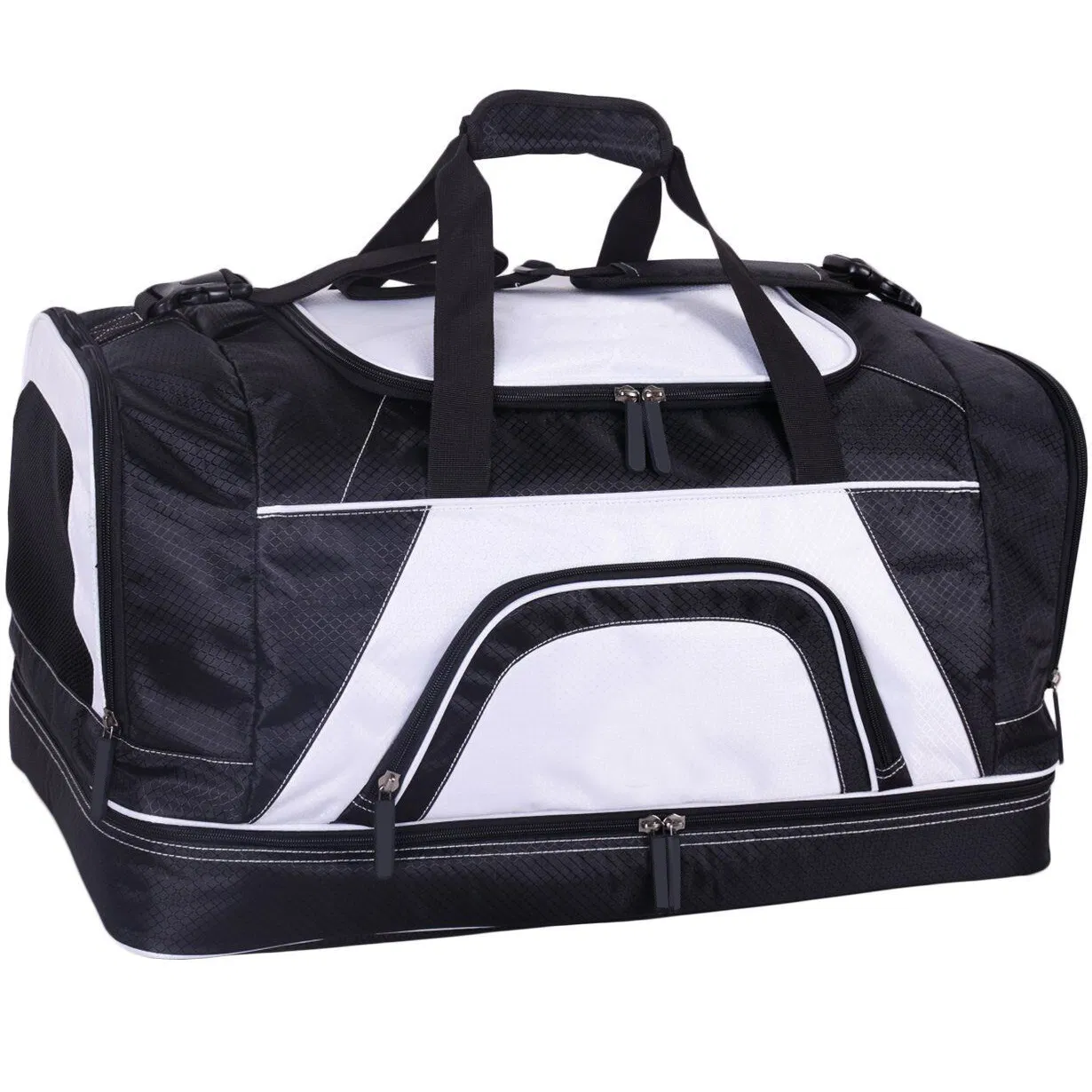 Bolsa de Ginástica XXL com Compartimento para Sapatos - 25 Polegadas - Bolsa Esportiva Bag-90L