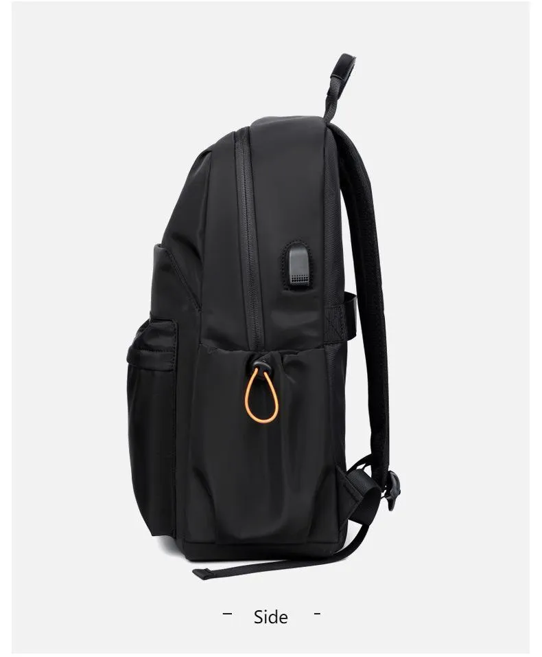 Mochila de Negócios Espaçosa e Resistente à Água com Compartimento para Laptop 16" Elegante
