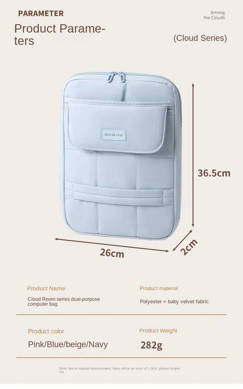 Bolsa de Ombro Slim Unissex Estilosa em Poliéster Durável, Impermeável, À Prova de Choque, com Múltos Compartimentos e Anti-Risco