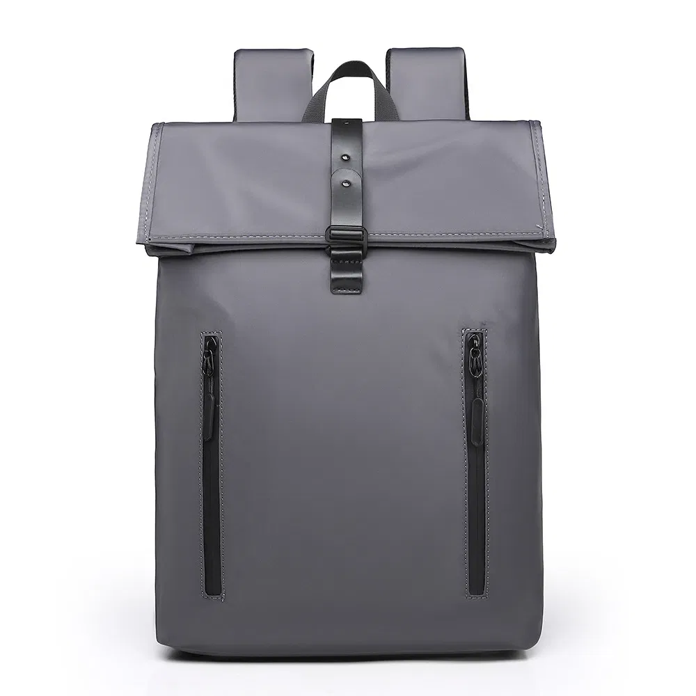 Mochila de Designer Masculina de Luxo com Fecho Magnético para Viagens de Negócios
