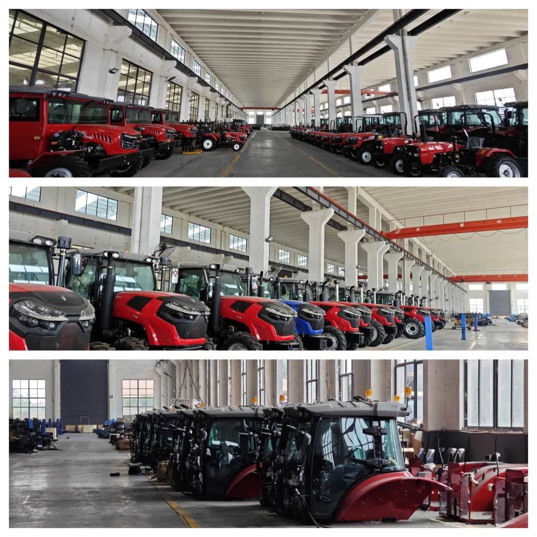 35HP 40HP 100HP 130HP 45HP Disponibilidade de Peças para Trator Transportador de Madeira Pacote de Visibilidade Noturna para Trator Horticultural Lâmina de Neve