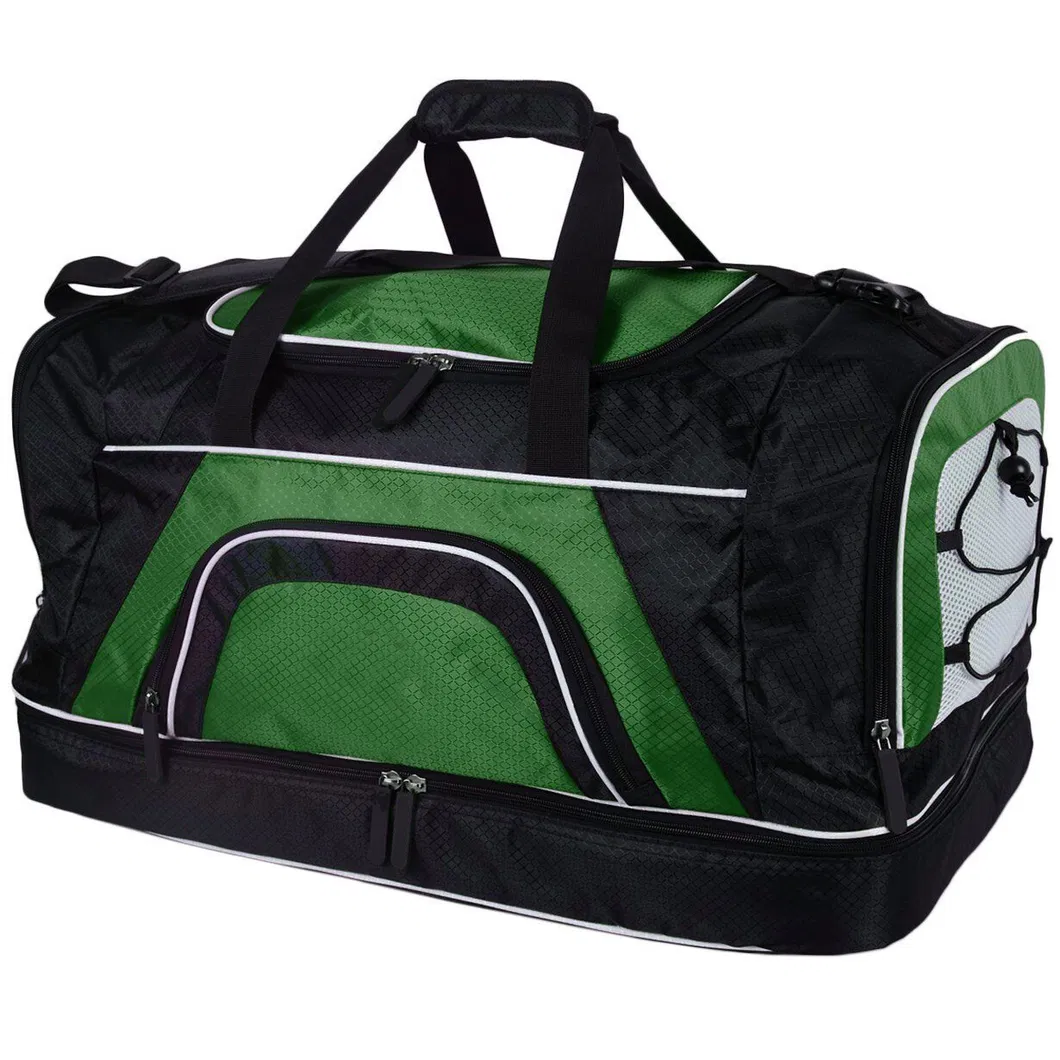 Bolsa de Ginástica XXL com Compartimento para Sapatos - 25 Polegadas - Bolsa Esportiva Bag-90L