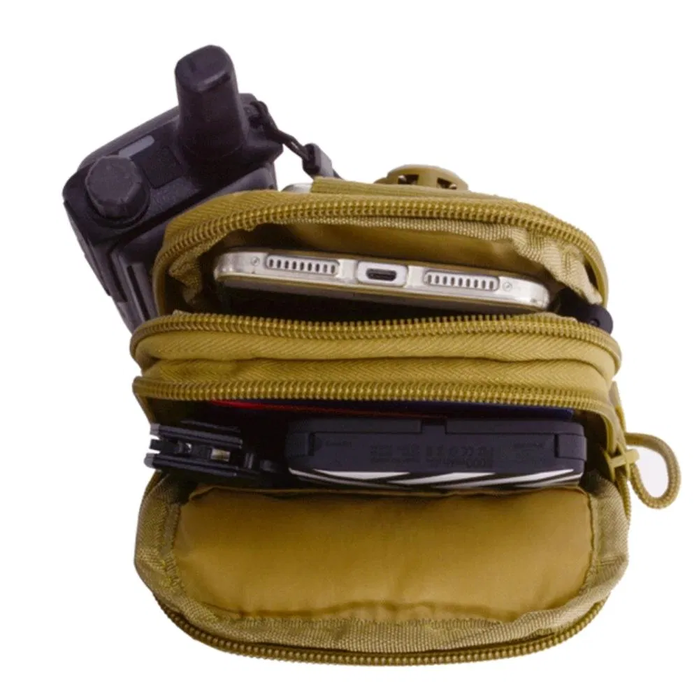 Bolsa de Utilidade Organizador de Gadgets Suporte para Telefone Bolsa de Cintura Ferramenta Bolso de Cintura Wyz19768