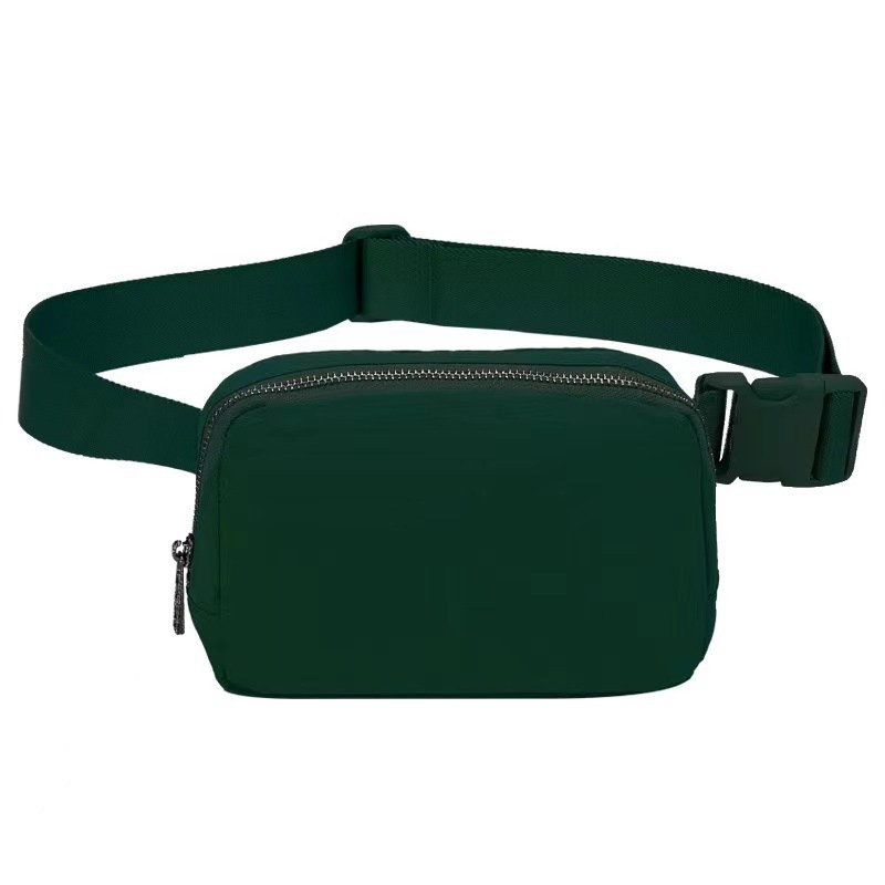 Bolsas de cintura transversais, pequenas bolsas de cintura para mulheres e homens, à prova d'água