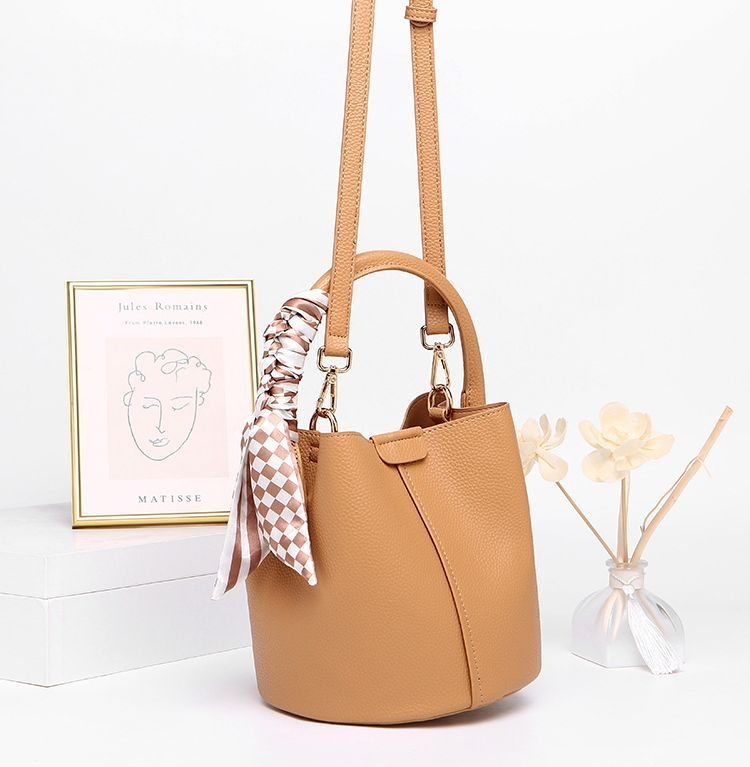 Bolsa de mão balde elegante de designer para mulheres, estilo de moda por atacado, bolsa de transporte