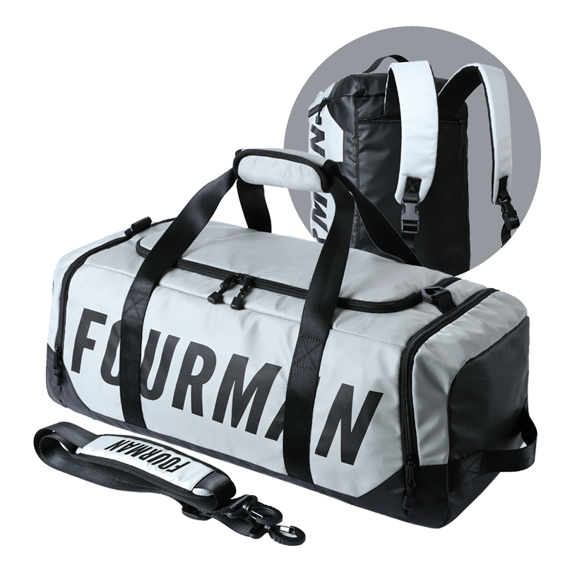Mochila de Viagem Duffle Bag para Homens, Bolsa de Ginásio para Jiu-Jitsu e Crossfit