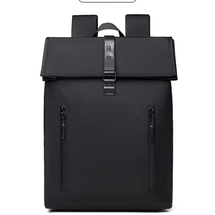 Mochila de Designer Masculina de Luxo com Fecho Magnético para Viagens de Negócios