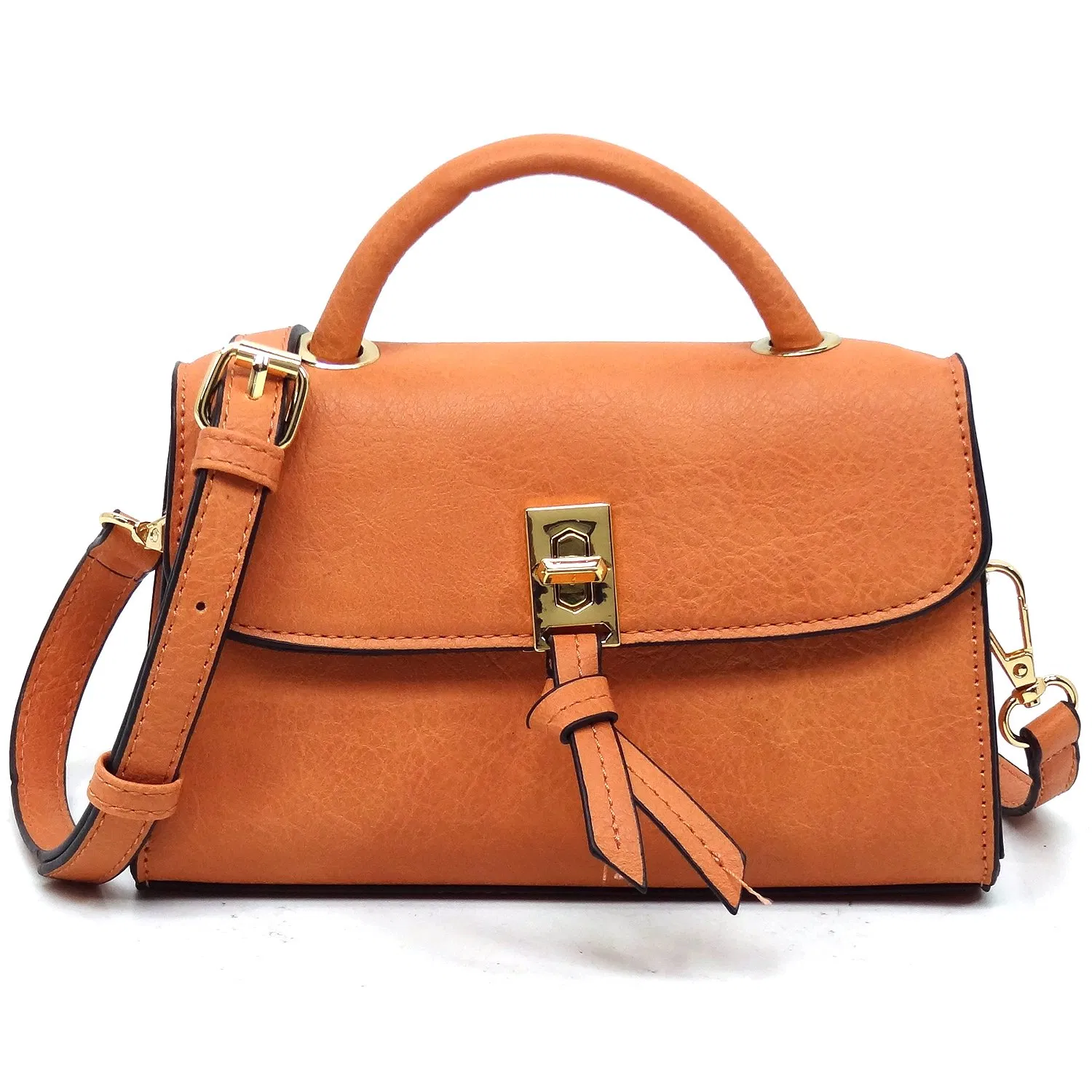 Bolsa Transversal com Fecho Estiloso para Mulheres Modernas