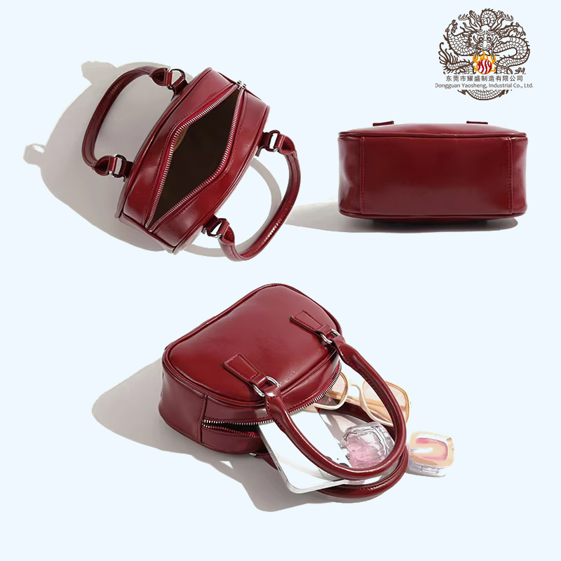 Bolsa transversal quadrada de patente PU com fechamento em zíper estilo coreano para mulheres