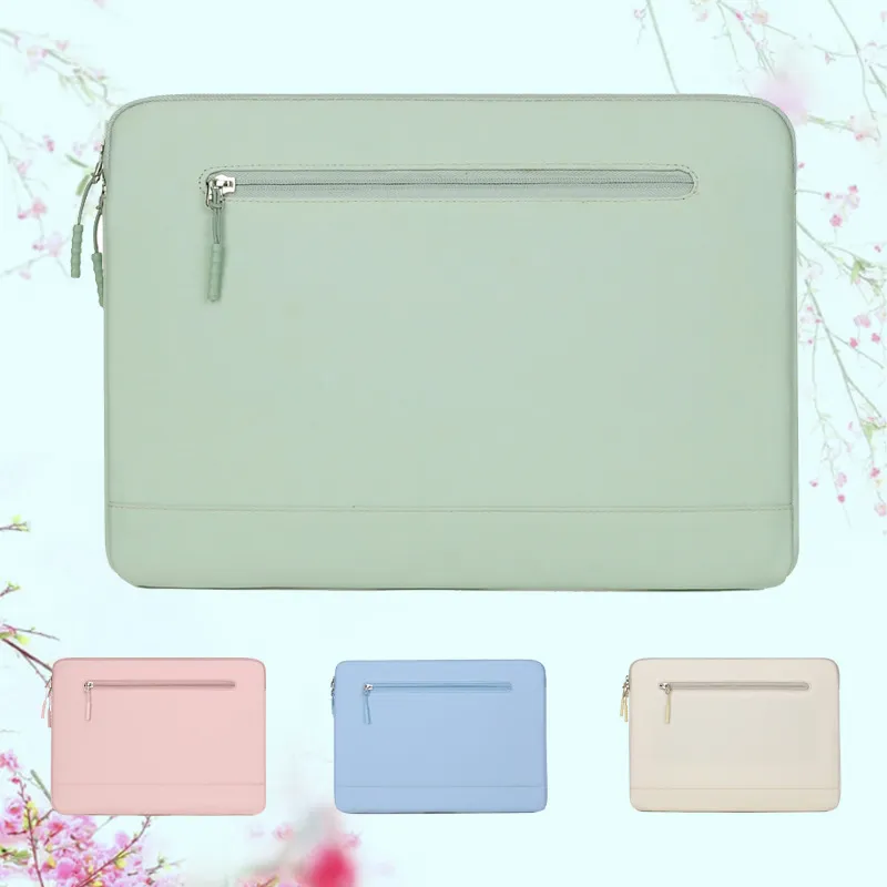 Capa de Laptop à Prova d'Água Portátil, Slim 13-15" Estojo Protetor para Notebook com Alça