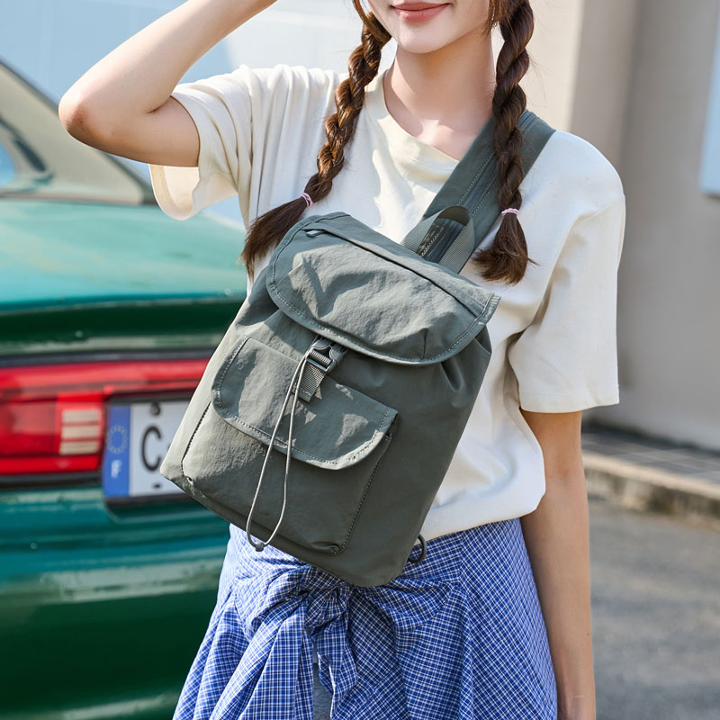 Bolsa Mochila de Ombro Única Mini Leve e Impermeável Fuliya para Lazer ao Ar Livre, Ideal para Camping, Trekking e Caminhadas
