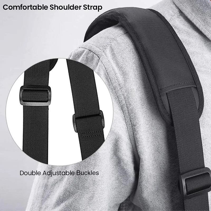 Bolsa de Laptop à Prova d'Água de Luxo para Homens - Detalhe 3
