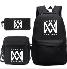 Mochila de Negócios com Padrão Geométrico Personalizado e Impressão de Logotipo para Presentes de Funcionários Corporativos