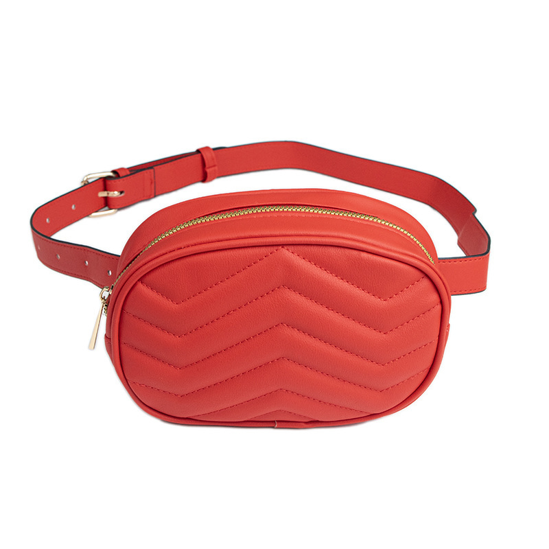 Bolsa de Cintura e Fanny Pack de Couro Vegano para Esportes