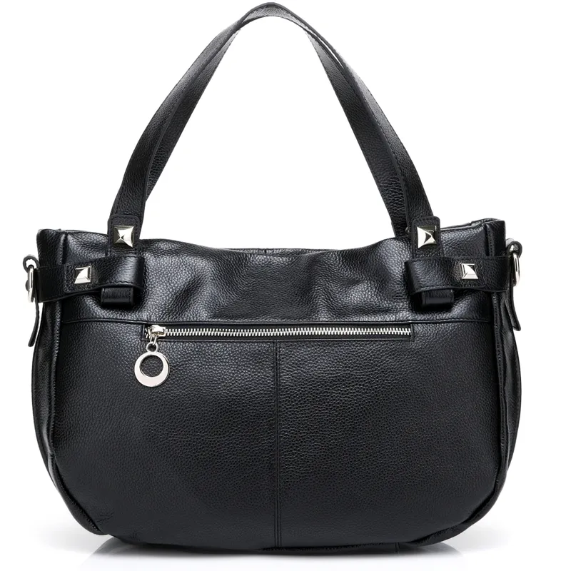 Bolsa Hobo de Couro Francis, Bolsa de Lazer em PU com Duas Alças