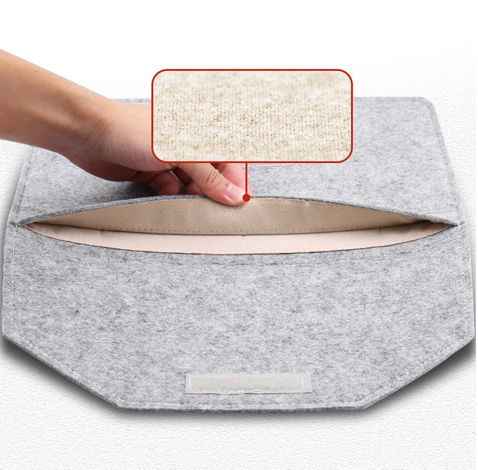 2024 Bolsa de Laptop Slim Reutilizável e Ecológica para Homens com Logotipo Personalizado