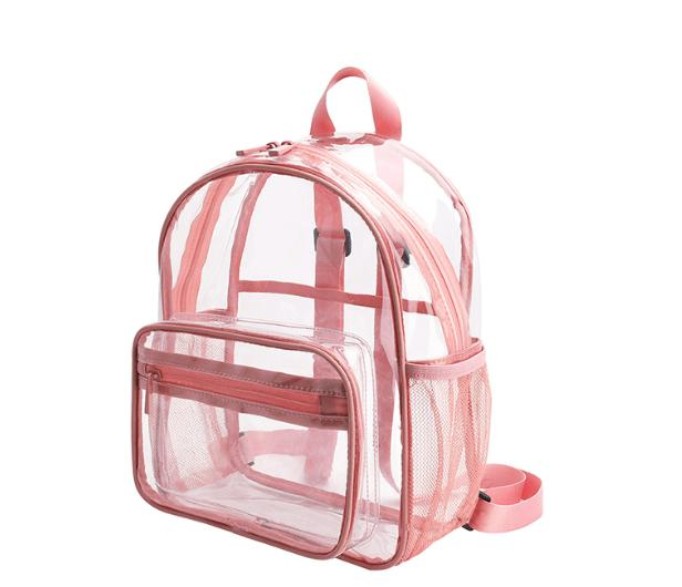Mochila Mini Transparente de Moda para Meninas Crianças