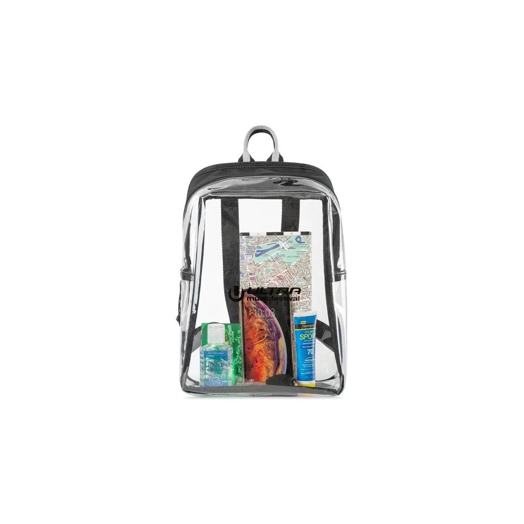 Mochila Mini Transparente Sigma - Transparente
