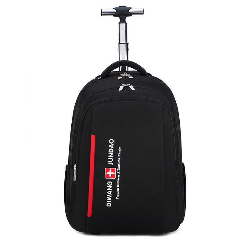 Mala de viagem com rodinhas à prova d'água para laptop de design de moda
