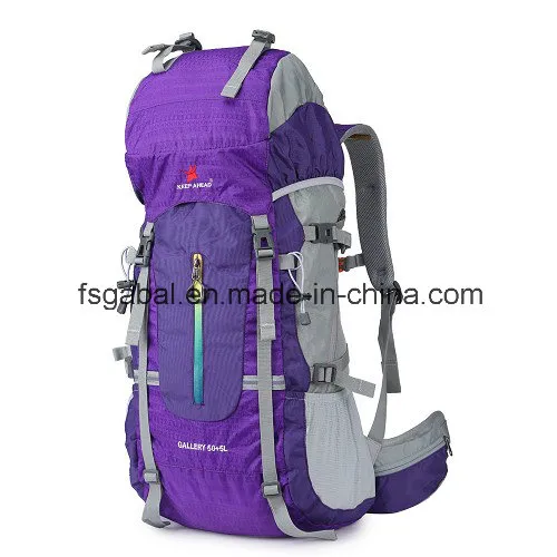 Mochila de Nylon Impermeável para Atividades ao Ar Livre, Caminhadas, Viagens, Trekking e Esportes