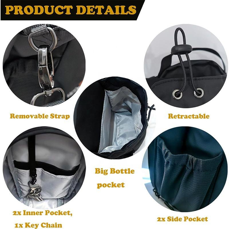 Bolsa de Água Magnética para Garrafa com Ímã para Bolsa de Esportes Unissex Fitness