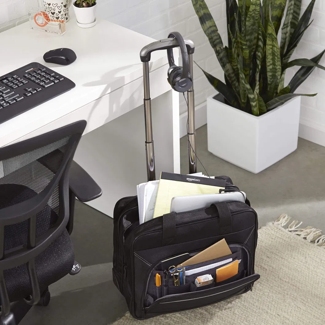 Bolsa com Rodas Resistente à Água Acomoda até 17.3 Laptop