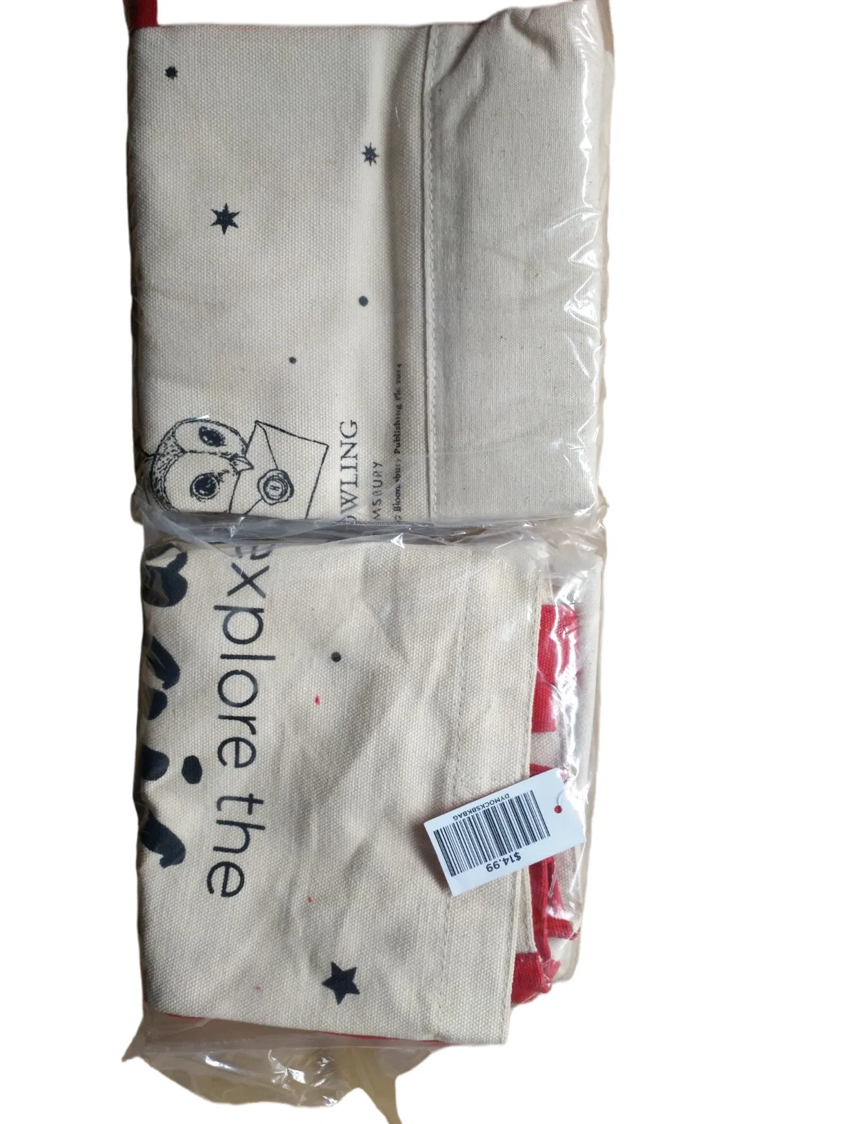 Saco de algodão personalizável para tarefas diárias e aventuras
