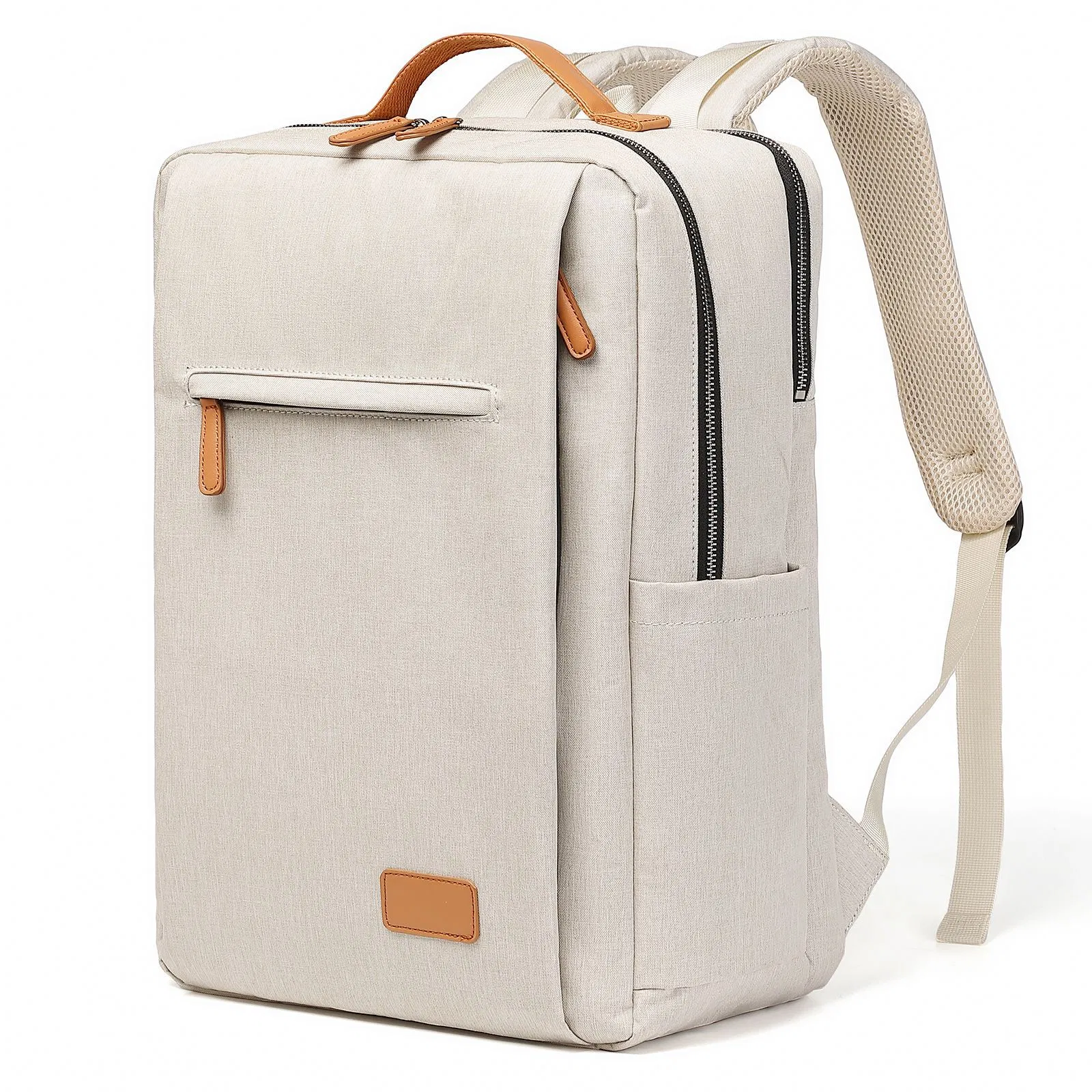 Mochila Casual para Trabalho e Viagem Urbana Antifurto com Carregamento USB, Material RPET, Ideal para Uso Diário e Viagens de Negócios com Laptop