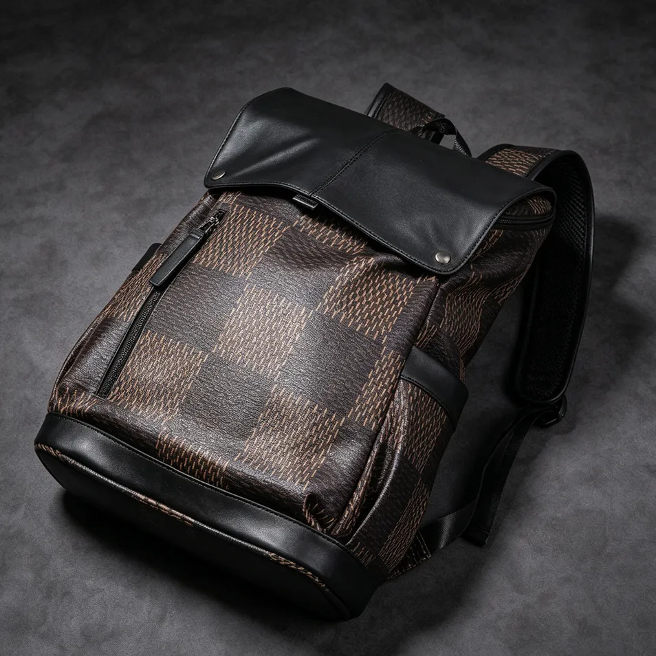 Mochila de Negócios para Laptop à Prova d'Água Viagem Executiva Profissional Estilosa