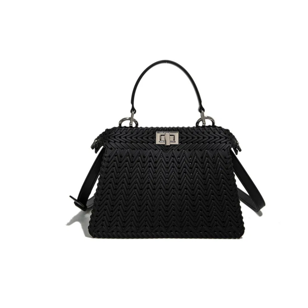 Bolsa de Ombro Cruzada de Luxo em Lona Personalizada de Alta Qualidade para Passeios na Cidade