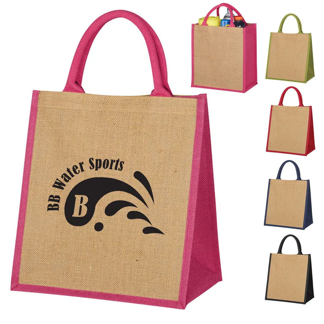 Tote bag de algodão orgânico reutilizável
