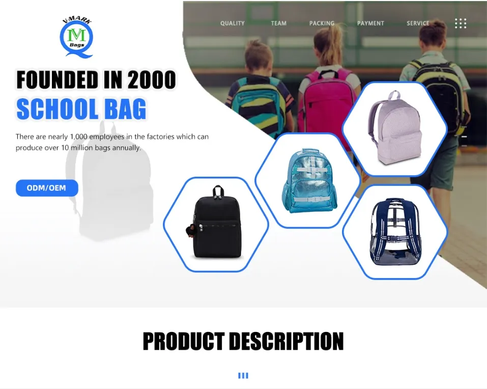 Mochila de Viagem para Crianças Personalizada, Estilo Casual, Mochila Promocional para Escola