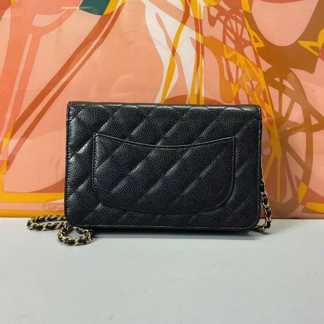 Bolsa de Balde de Couro Impresso Minimalista Urbana Feminina