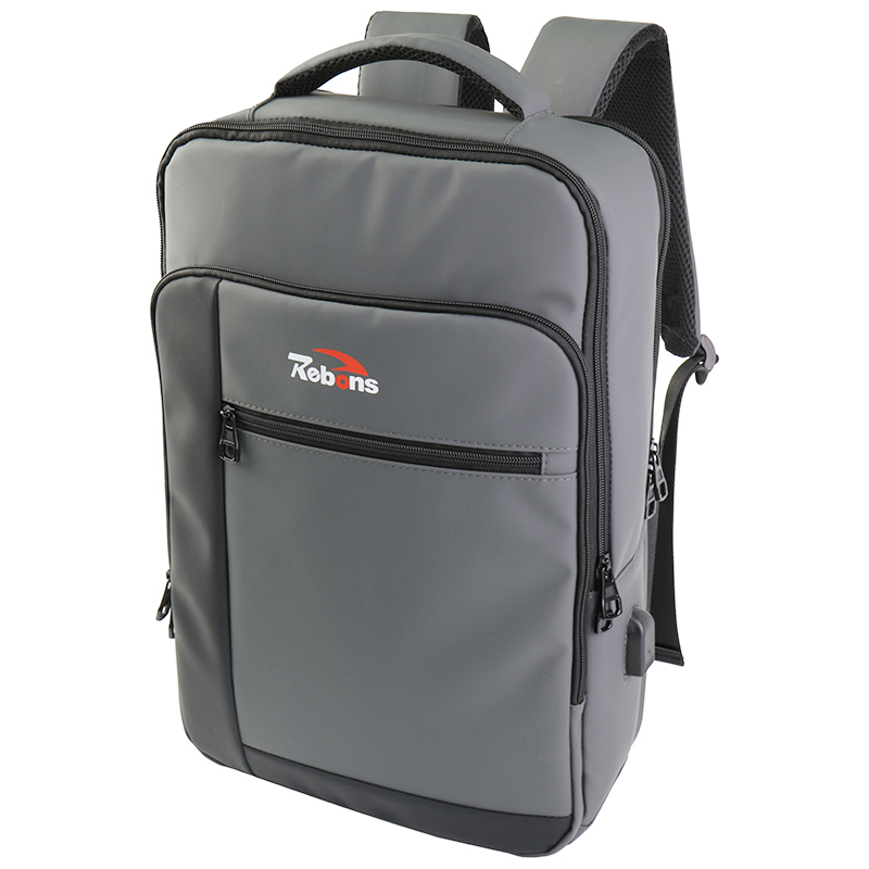 2025 Mochila Personalizada Grande à Prova d'Água 14 15 16 17 Polegadas USB para Computador Laptop Estilosa de Alta Qualidade em Couro PU para Viagem, Negócios e Escritório, Luxuosa para Homens