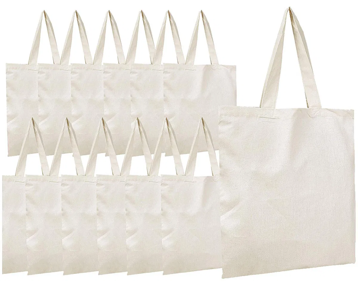 Promoção Sacola de Lona Personalizada em Cores com Seu Próprio Logo