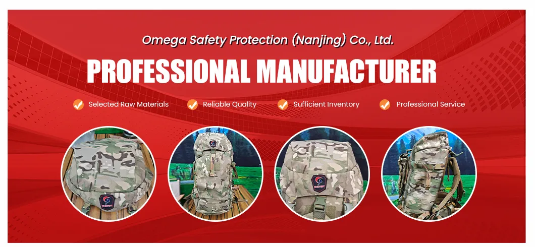 Mochila Tática Modular Hhb-240010 Impermeável em Lona Camuflada para Exploração e Expedições