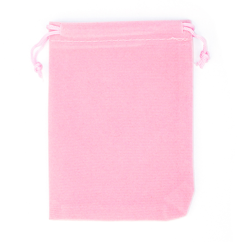 Bolsa de Veludo Pequena e Portátil para Viagem, Saco de Joias com Cordão, Pochete de Cosméticos, Bolsa de Veludo Personalizada