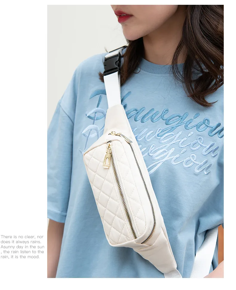 Bolsa de Cintura Fanny Pack para Celular, Bolsa de Peito para Mulheres, Bolsa Esportiva de Cintura