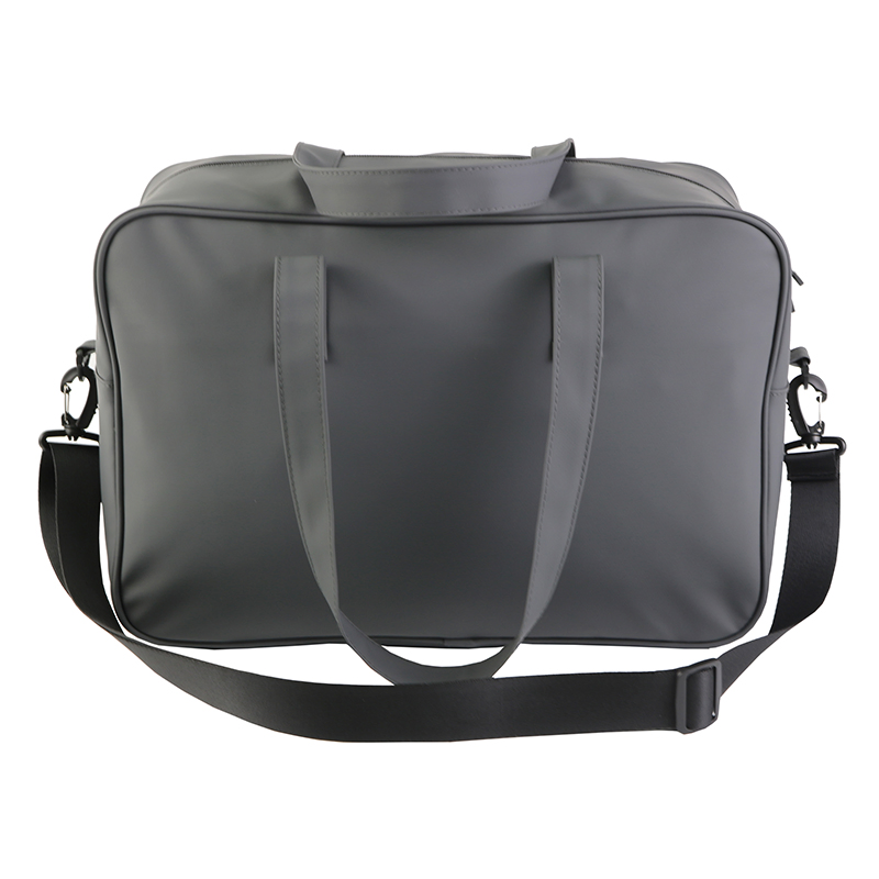 Bolsa de viagem de fim de semana impermeável pequena de couro PU personalizada, bolsa de duffle para transporte, bolsa de ombro para esportes e academia, bolsa de viagem seca para homens e mulheres