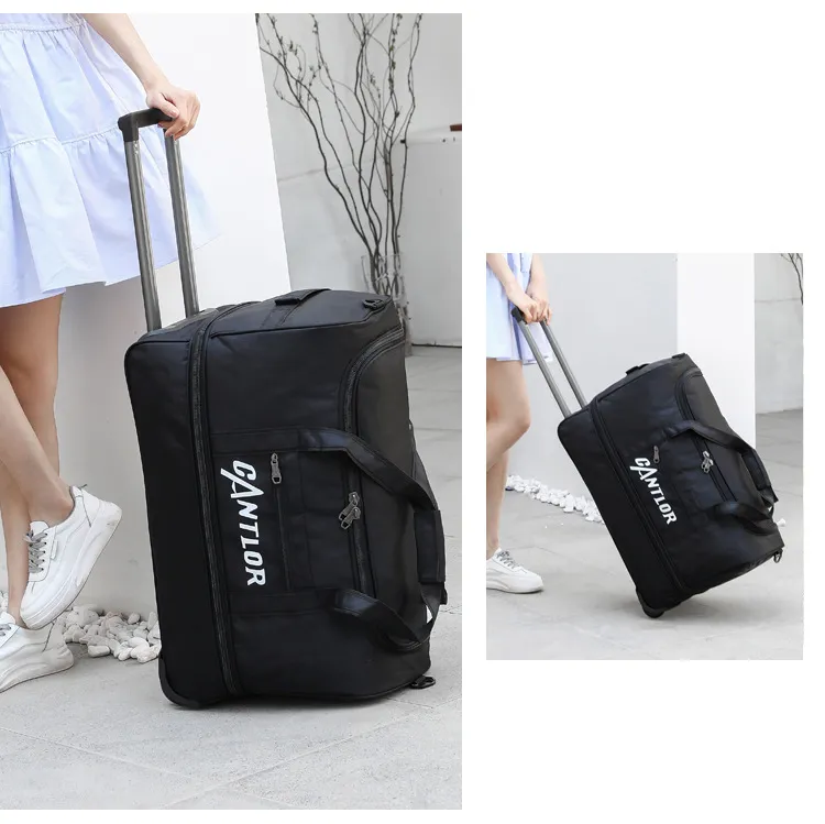 Conjunto de Laptop Mochila Escolar Designer Malas de Viagem com Rodas Trolley Impermeável Bolsa de Viagem de Luxo