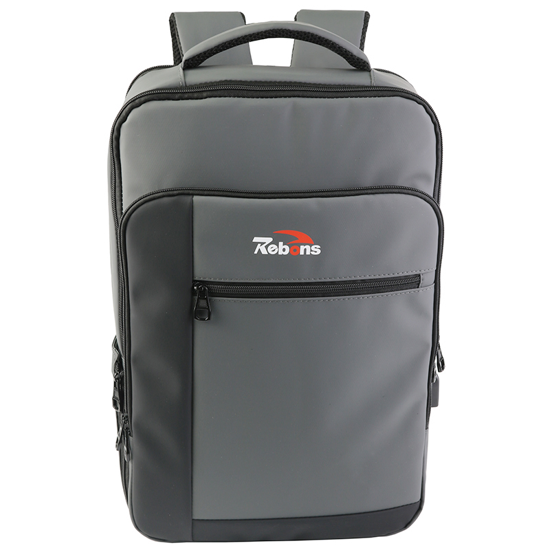 2025 Mochila Personalizada Grande à Prova d'Água 14 15 16 17 Polegadas USB para Computador Laptop Estilosa de Alta Qualidade em Couro PU para Viagem, Negócios e Escritório, Luxuosa para Homens