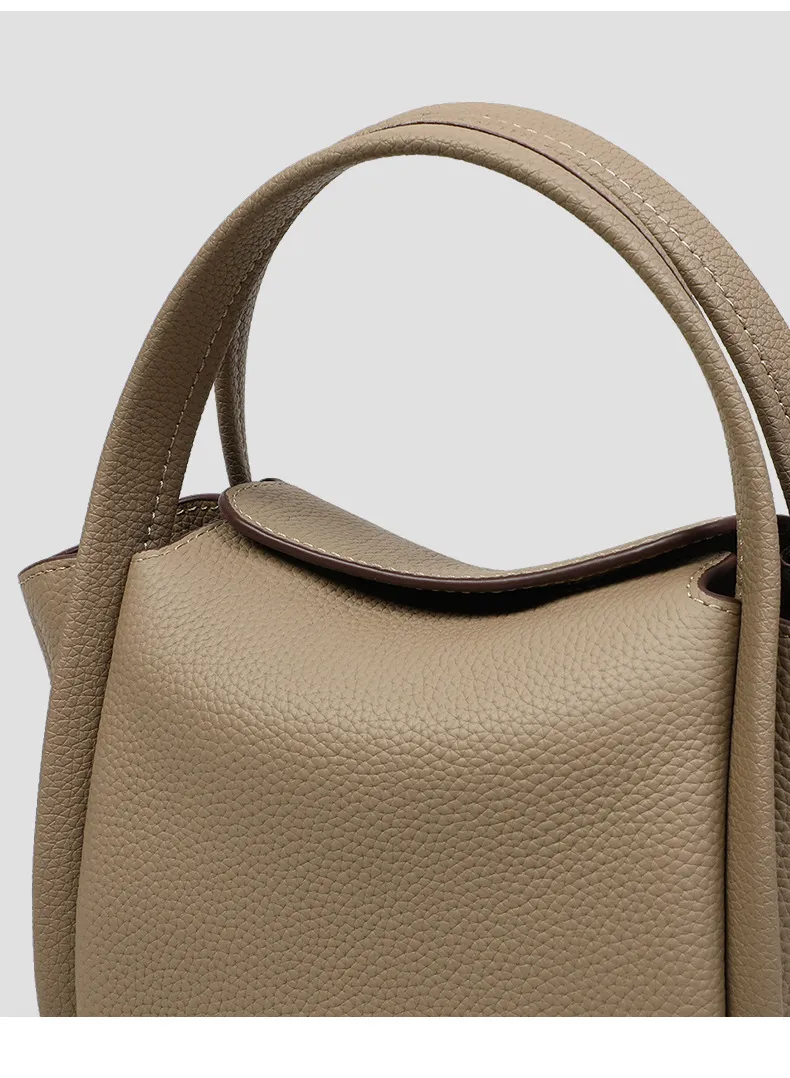 2024 Nova Bolsa Transversal Cesta de Vegetais Bolsa de Balde de Água Bolsa de Mão Feminina de Luxo Leve