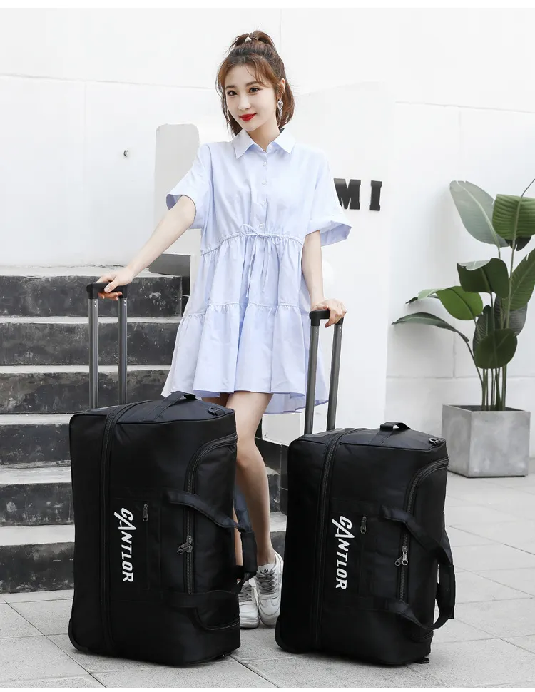 Conjunto de Laptop Mochila Escolar Designer Malas de Viagem com Rodas Trolley Impermeável Bolsa de Viagem de Luxo