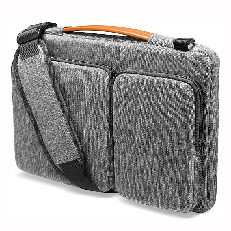 Bolsa de Laptop à Prova d'Água de Luxo para Homens - Pasta Slim