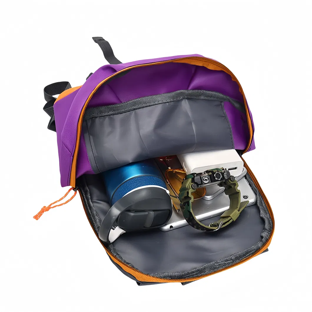 Mochila escolar de alta qualidade, bolsa de viagem para estudantes, feita de poliéster, nylon, algodão e lona, venda por atacado